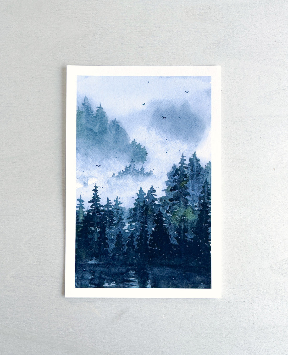 Evergreen Mist Fine Art Print