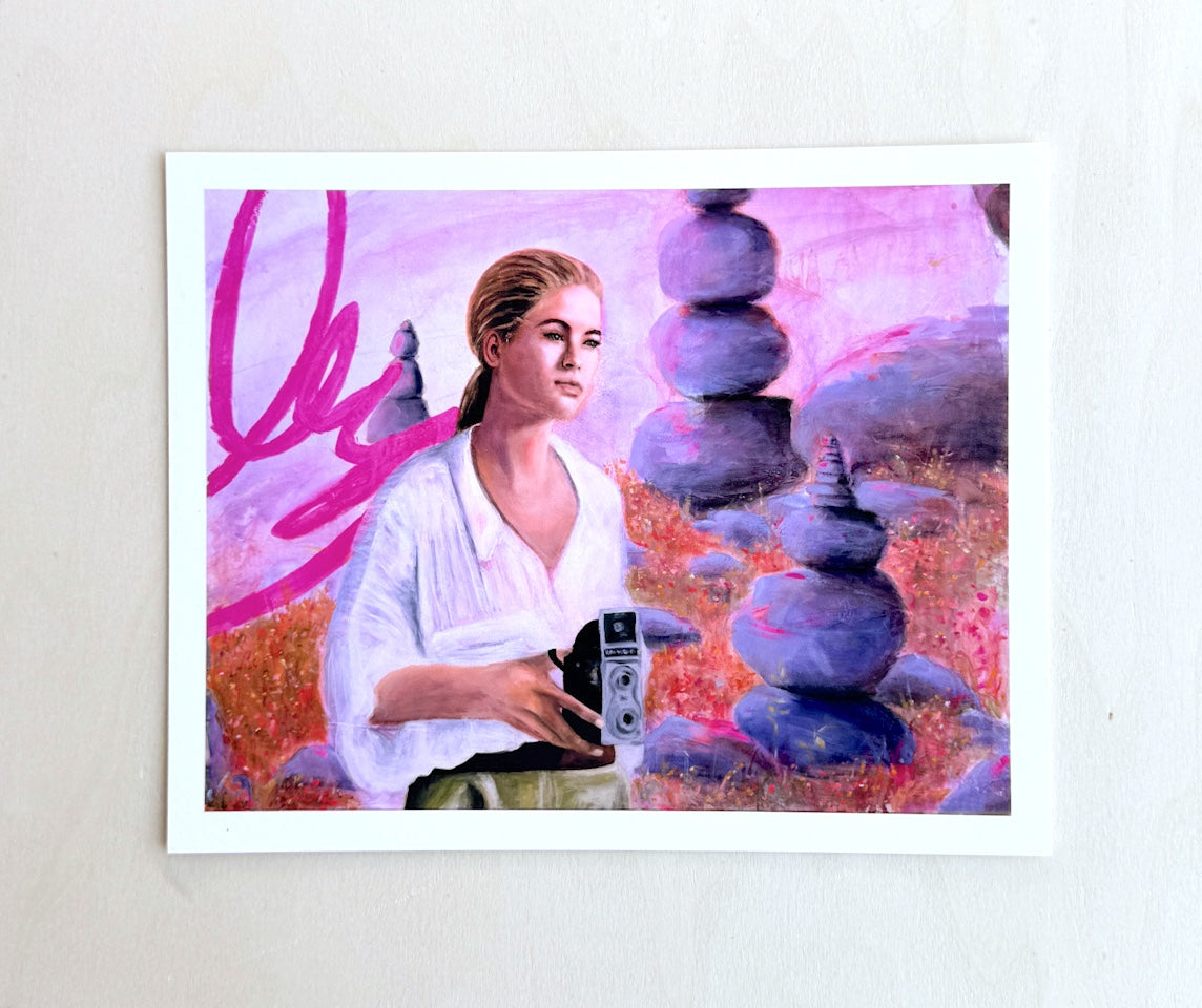 Through Her Lens Fine Art Print