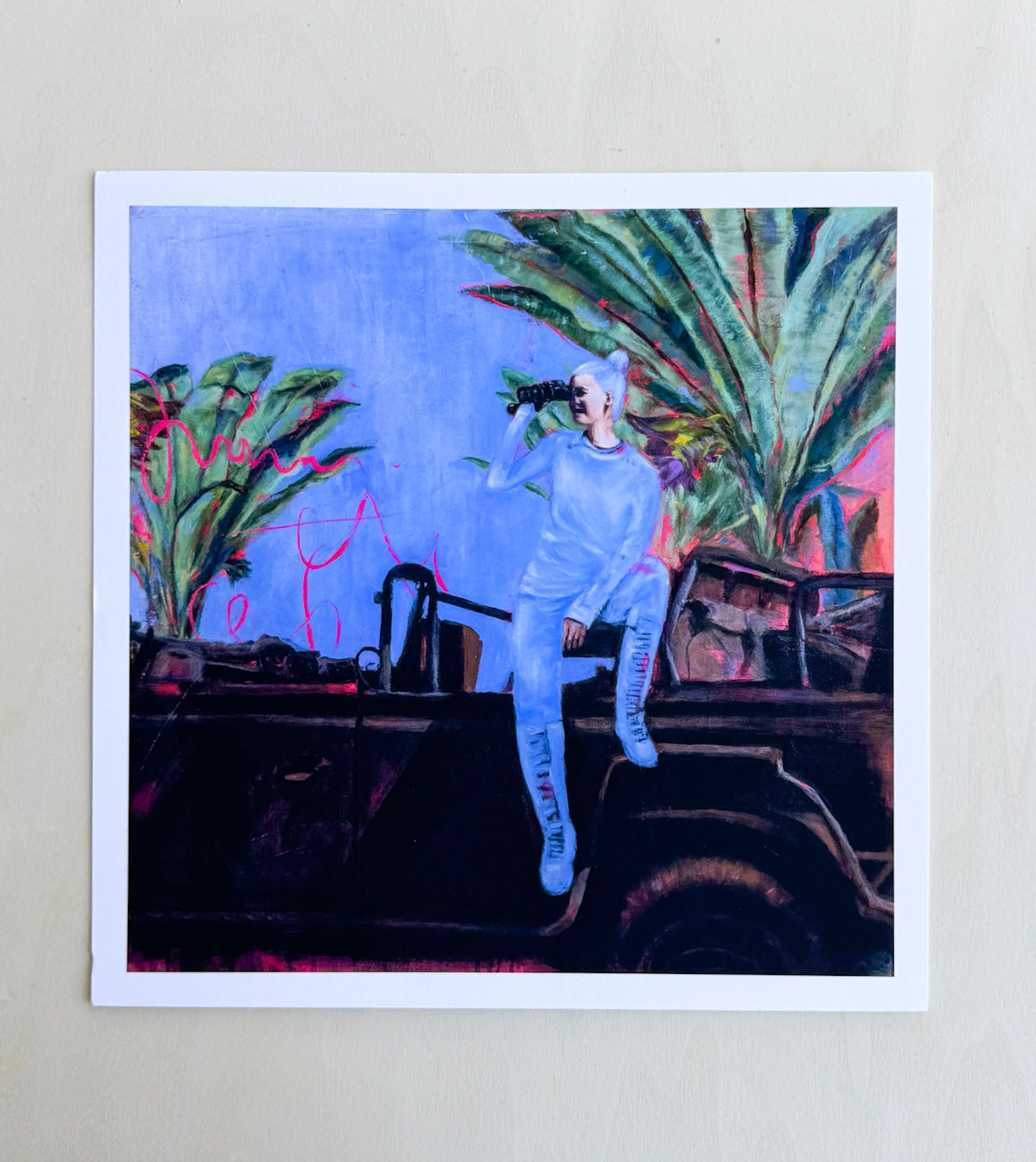 Watchful Wanderer Fine Art Print