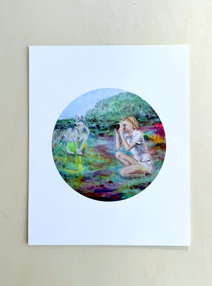 Call of the Wild and Bound Fine Art Prints