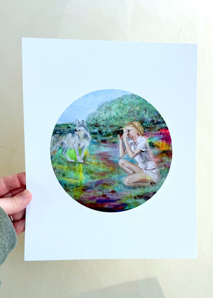 Call of the Wild and Bound Fine Art Prints